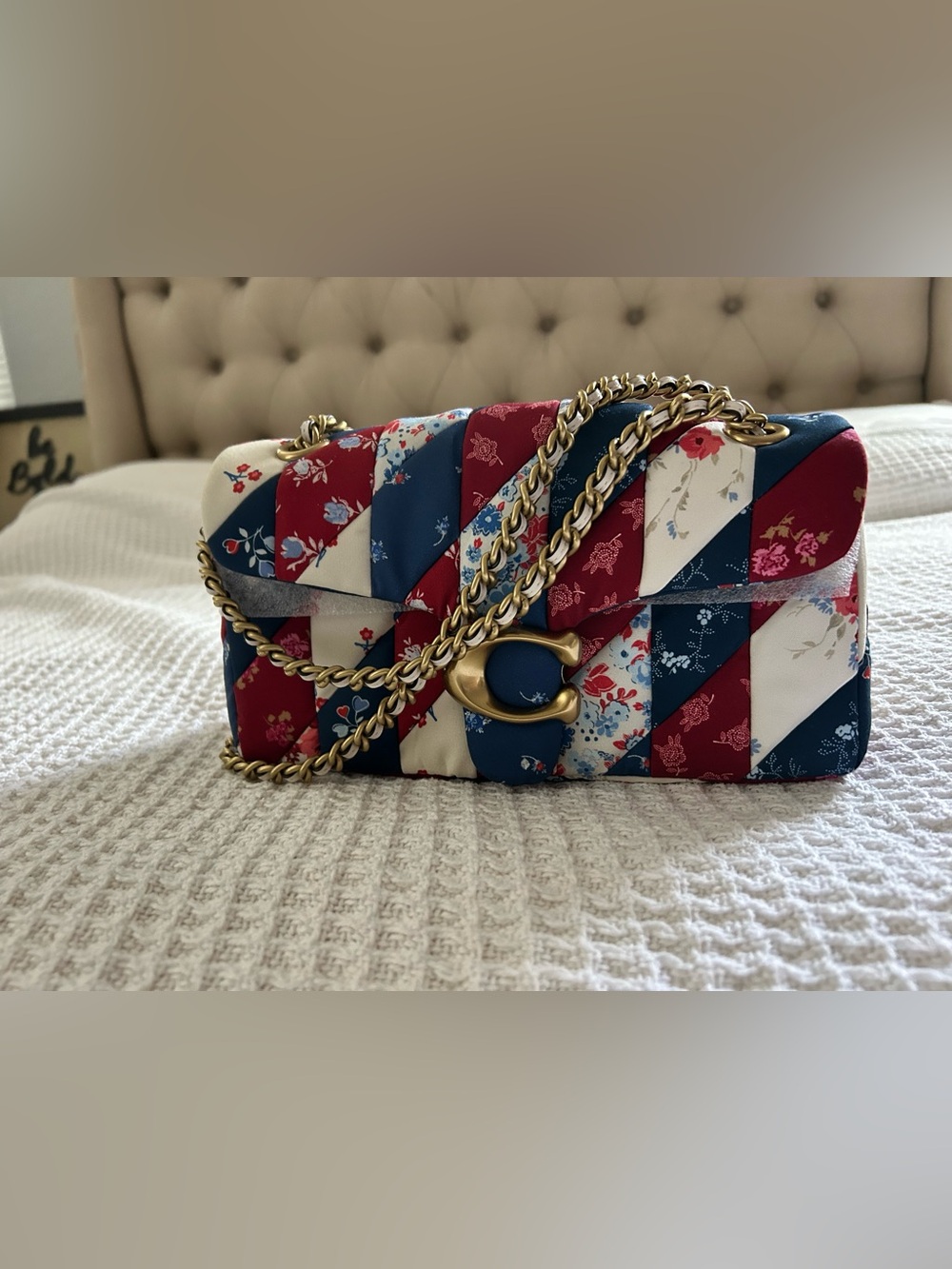 Coach Macy’s Americana 250th anniversary Quilted Tabby 26 Rare Sold Out